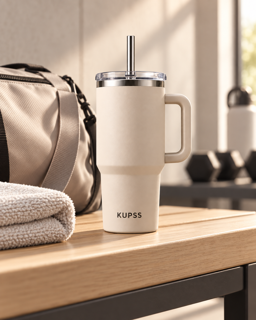 Kupss Compact Insulated Tumbler 420 ml bij sport en fitness